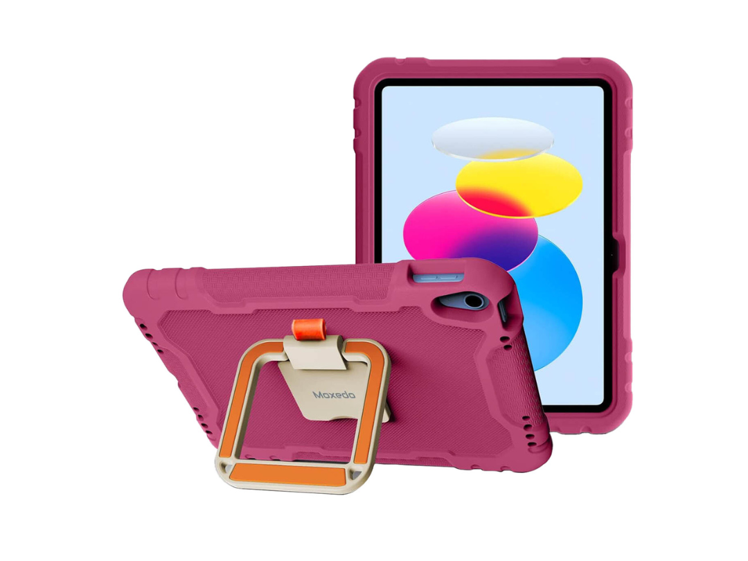 حافظة Moxedo للأطفال لجهاز iPad مقاس 10.9 بوصة من الجيل العاشر مع حامل مدمج لفتحة قلم Apple حافظة Moxedo للأطفال لجهاز iPad مقاس 10.9 بوصة من الجيل العاشر مع حامل مدمج لفتحة قلم Apple